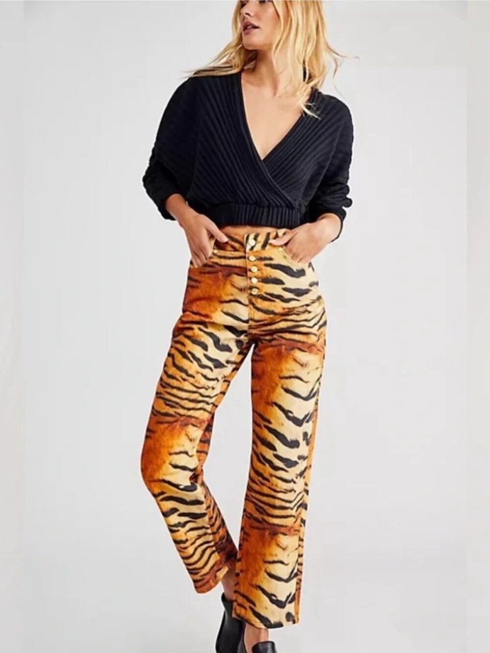 NWT House of Sunny Bolan Jessie Jeans Size US 12